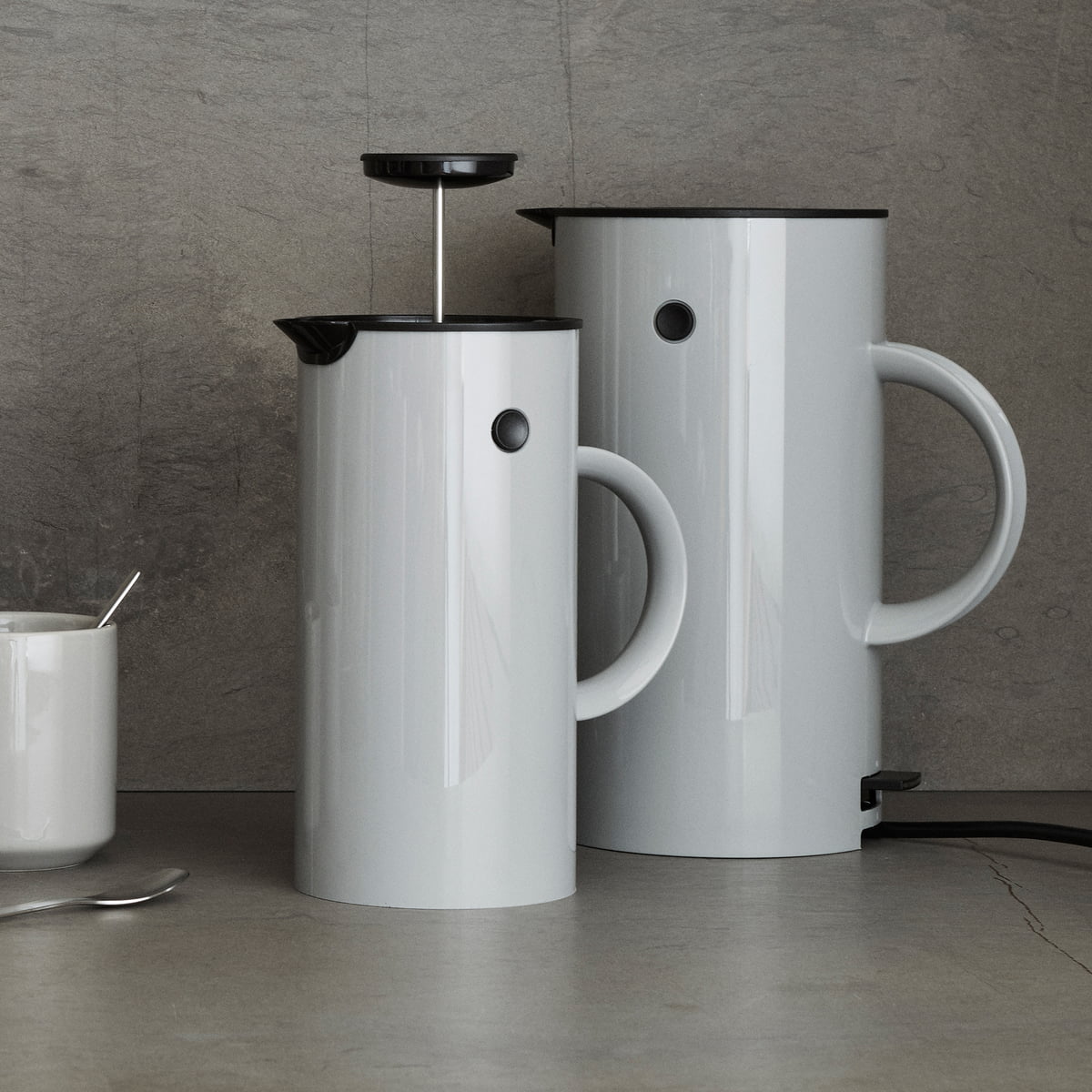 Электрочайник 1,5 л бордовый EM 77 Stelton | https://grandposuda.com.ua