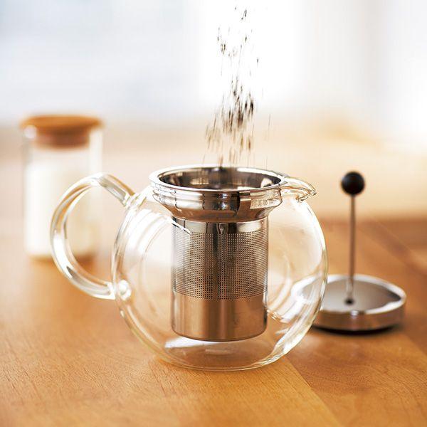 Bodum Заварочный чайник с фильтром, черный, 0,5 л, Assam | https://grandposuda.com.ua