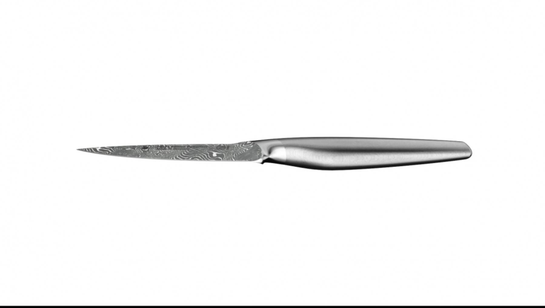 WMF Нож для чистки овощей и фруктов 10 см Damasteel Chef`s Edition | https://grandposuda.com.ua