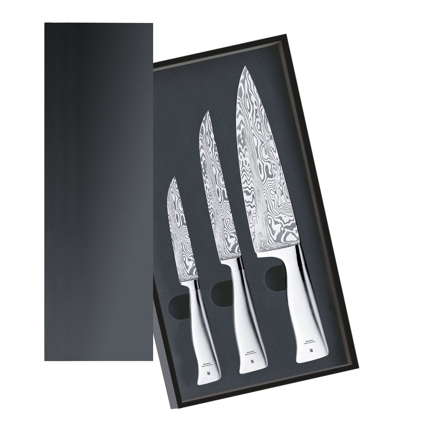 WMF Набір ножів 3 предмети Grand Gourmet Damasteel | https://grandposuda.com.ua