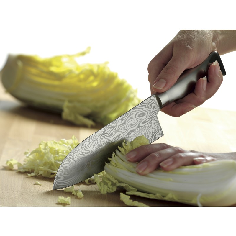 WMF Ніж сантоку 18 см Grand Gourmet Damasteel | https://grandposuda.com.ua