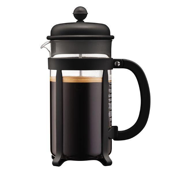 Bodum Френч-прес чорний, 1 л, Java | https://grandposuda.com.ua