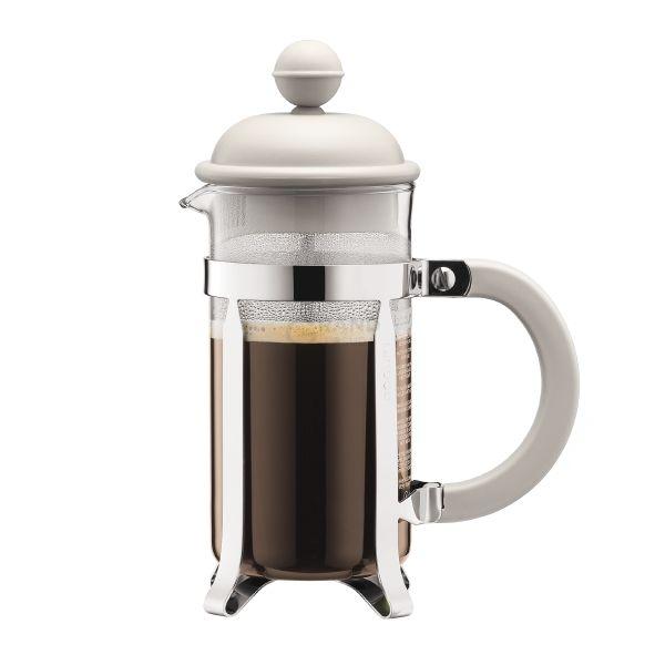 Bodum Френч-прес білий, 0,35 л, Caffettiera | https://grandposuda.com.ua