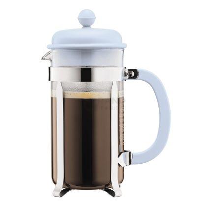 Bodum Френч-прес блакитний, 1 л, Caffettiera | https://grandposuda.com.ua