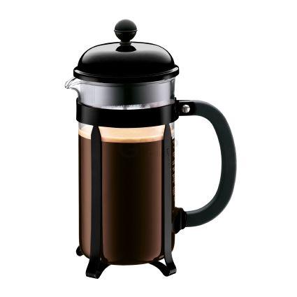 Bodum Френч-пресс черный, 1 л, Chambord | https://grandposuda.com.ua