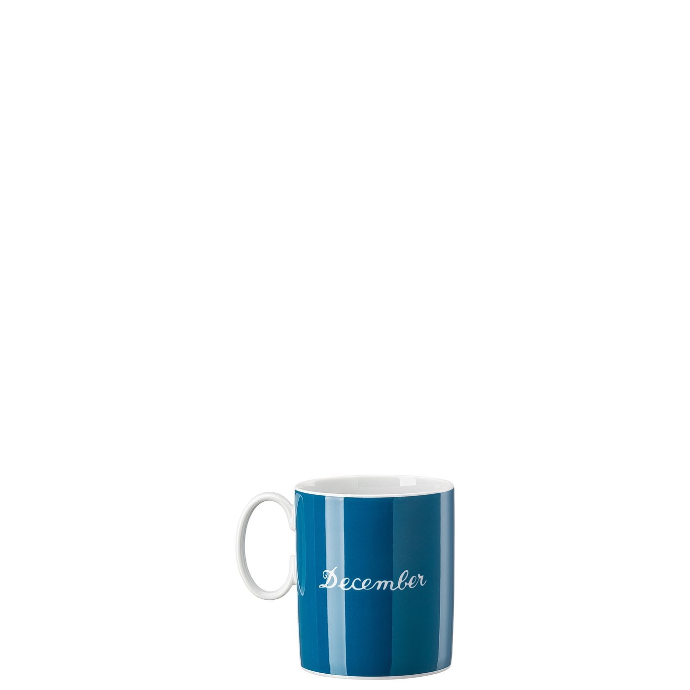 Rosenthal Кружка с ручкой синяя 0,3 л December Peynet | https://grandposuda.com.ua