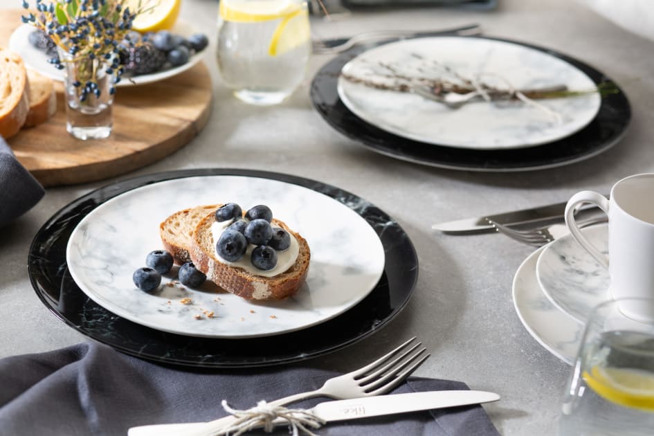Villeroy & Boch Блюдце к чашке для кофе 16 см белое Marmory | https://grandposuda.com.ua