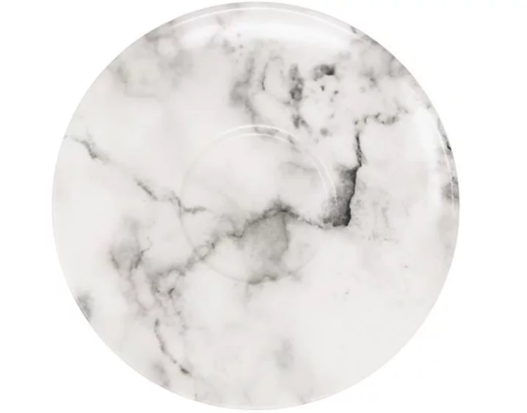 Villeroy & Boch Блюдце к чашке для кофе 16 см белое Marmory | https://grandposuda.com.ua