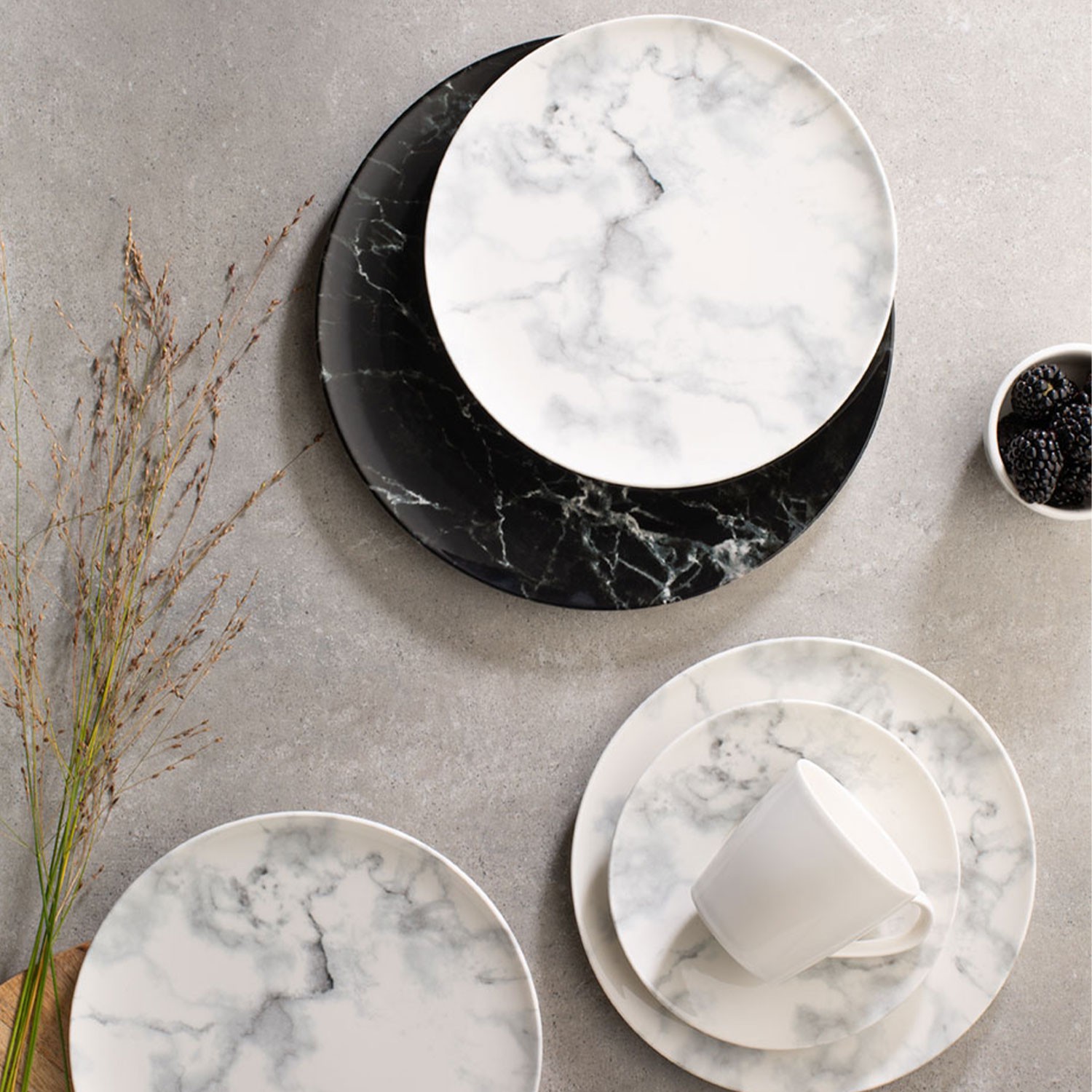 Villeroy & Boch Тарілка підставкова 27 см біла Marmory | https://grandposuda.com.ua