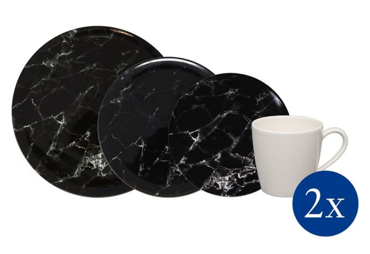 Villeroy & Boch Набор столовой посуды 8 предметов Marmory | https://grandposuda.com.ua