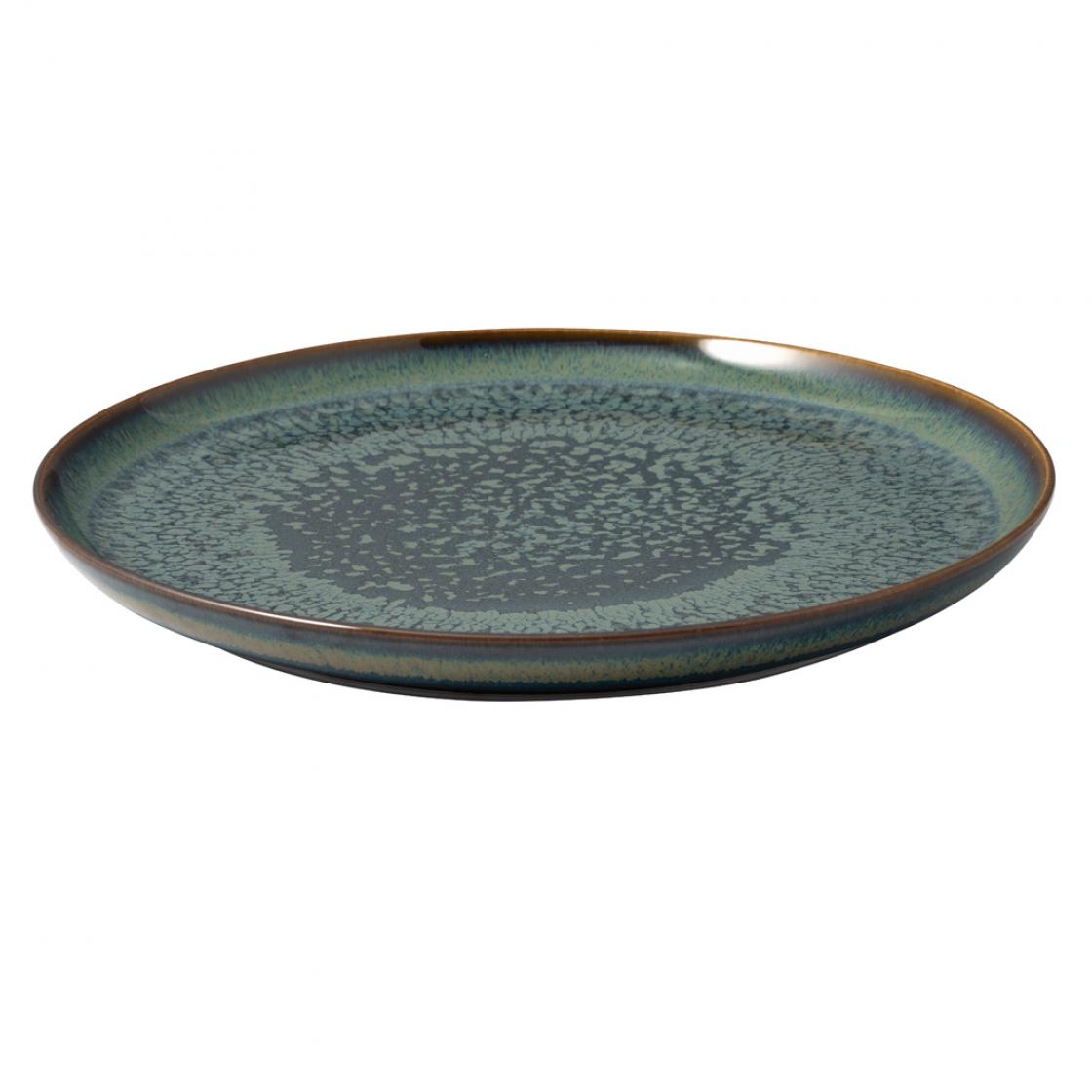 Villeroy & Boch Тарілка для сніданку 21 см, сіро-синя Crafted | https://grandposuda.com.ua