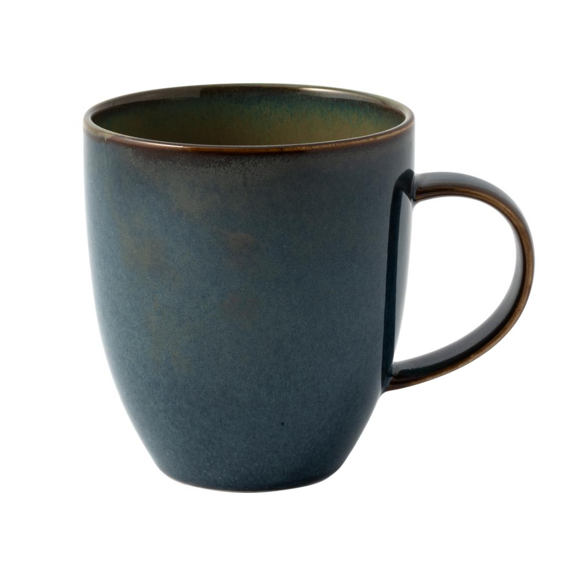 Villeroy & Boch Кружка с ручкой 350 мл, серо-синяя Crafted | https://grandposuda.com.ua