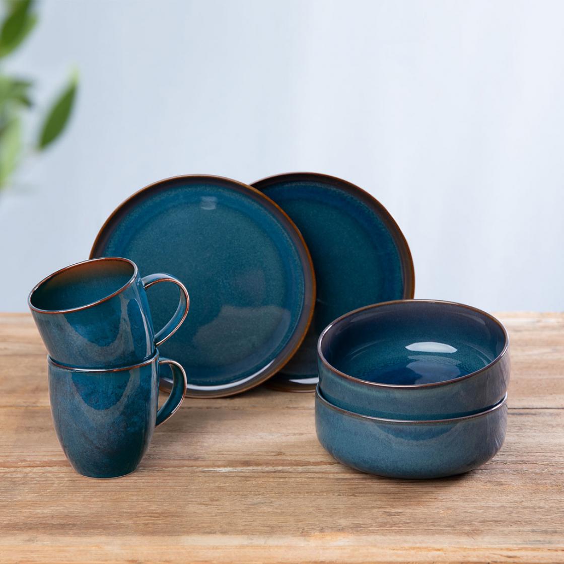 Villeroy & Boch Чашка для кофе 250 мл, темно-синяя Denim Crafted | https://grandposuda.com.ua