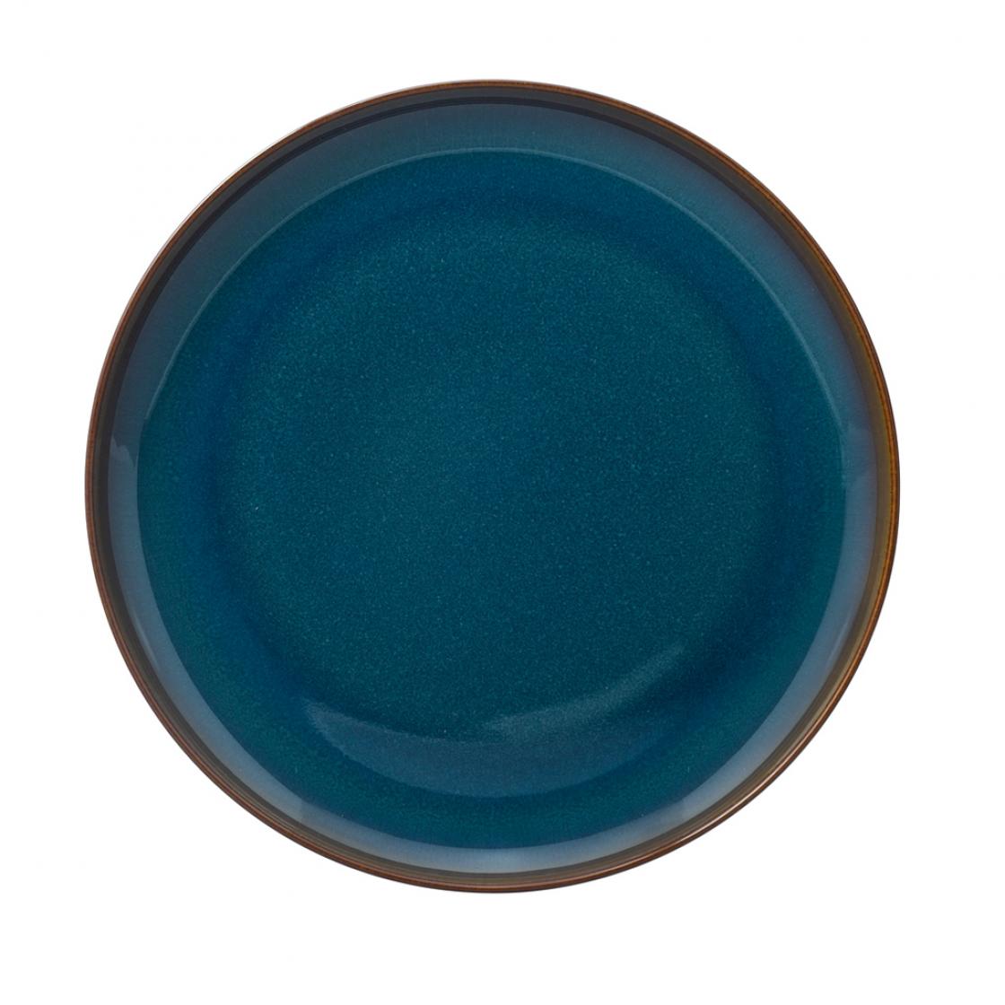 Villeroy & Boch Тарілка обідня 26 см, темно-синя Denim Crafted | https://grandposuda.com.ua