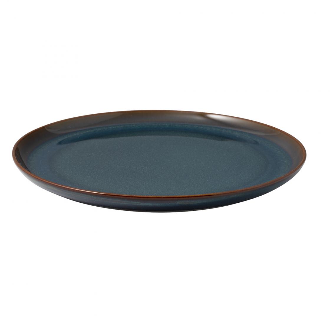 Villeroy & Boch Тарілка для сніданку 21 см, темно-синя Denim Crafted | https://grandposuda.com.ua