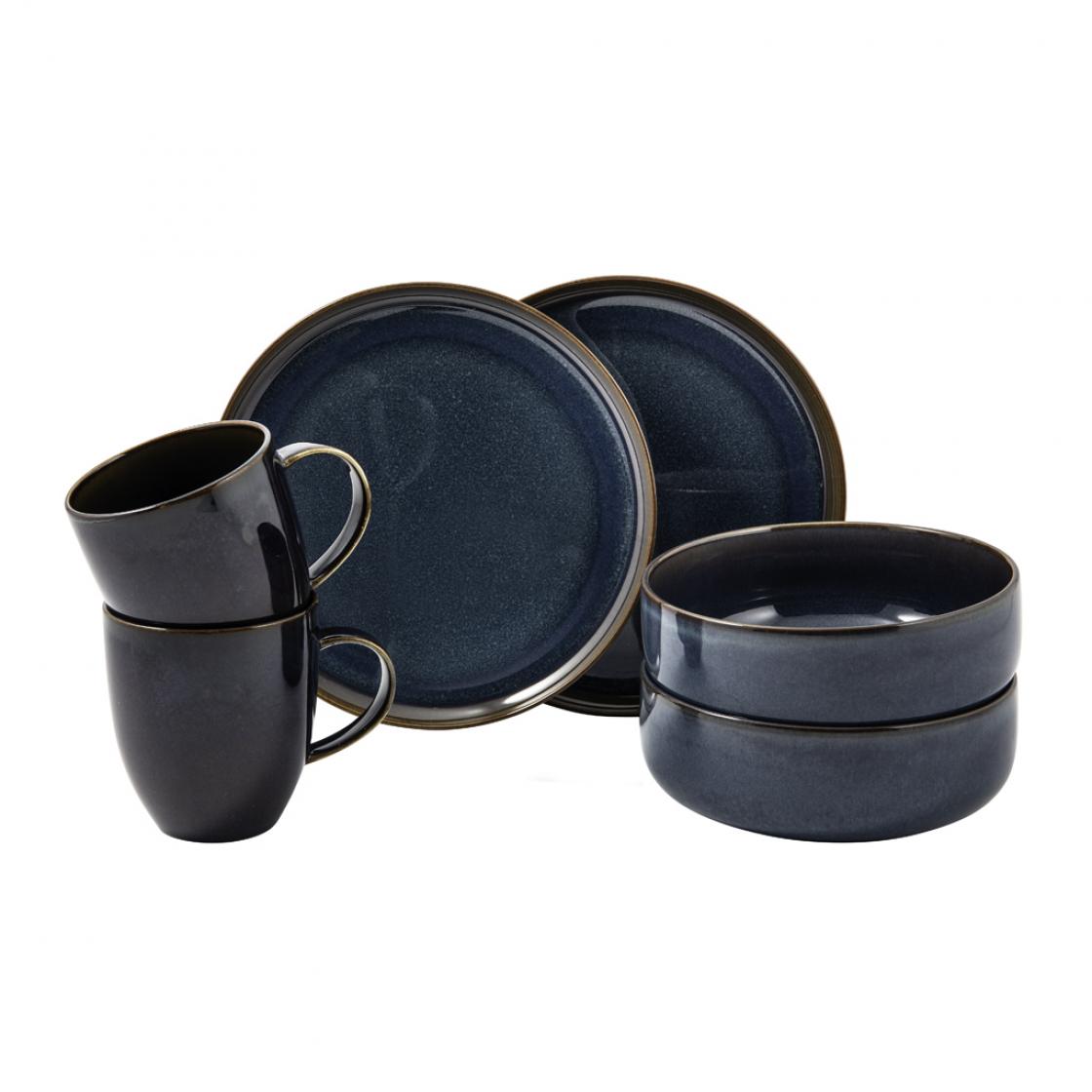 Villeroy & Boch Набір посуду для сніданку на 2 персони, 6 предметів Denim Crafted | https://grandposuda.com.ua