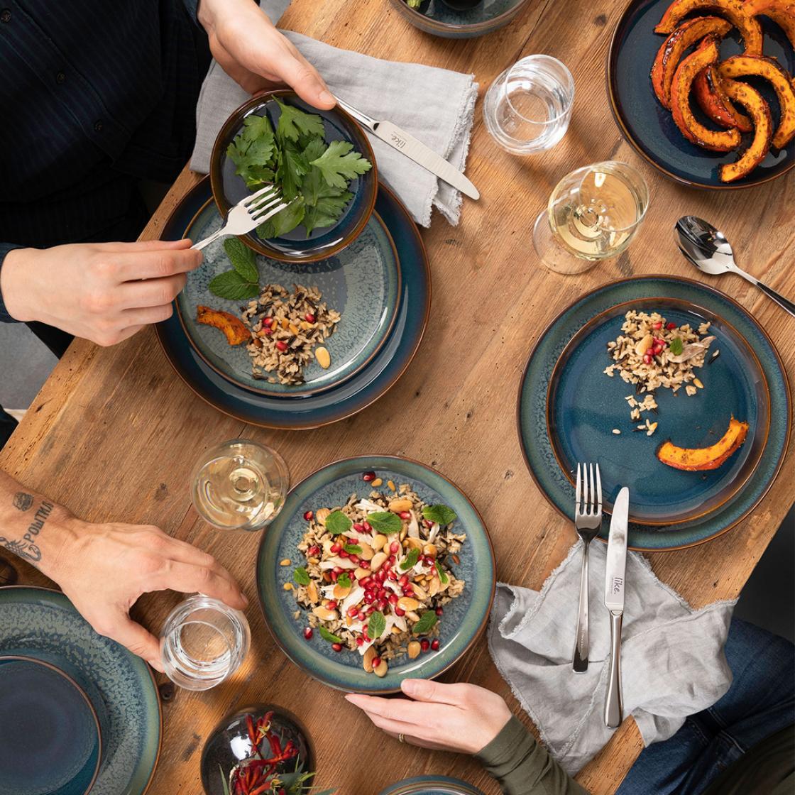 Villeroy & Boch Кружка с ручкой 350 мл, темно-синяя Denim Crafted | https://grandposuda.com.ua