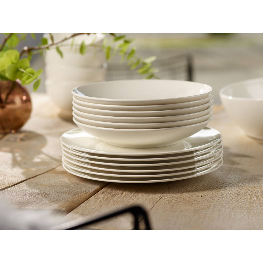 Villeroy & Boch Тарілка для супу 23 см біла Voice Basic Vivo | https://grandposuda.com.ua