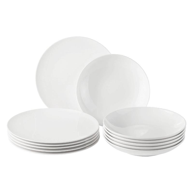 Villeroy & Boch Набор столовой посуды, 12 предметов New Fresh Basic | https://grandposuda.com.ua