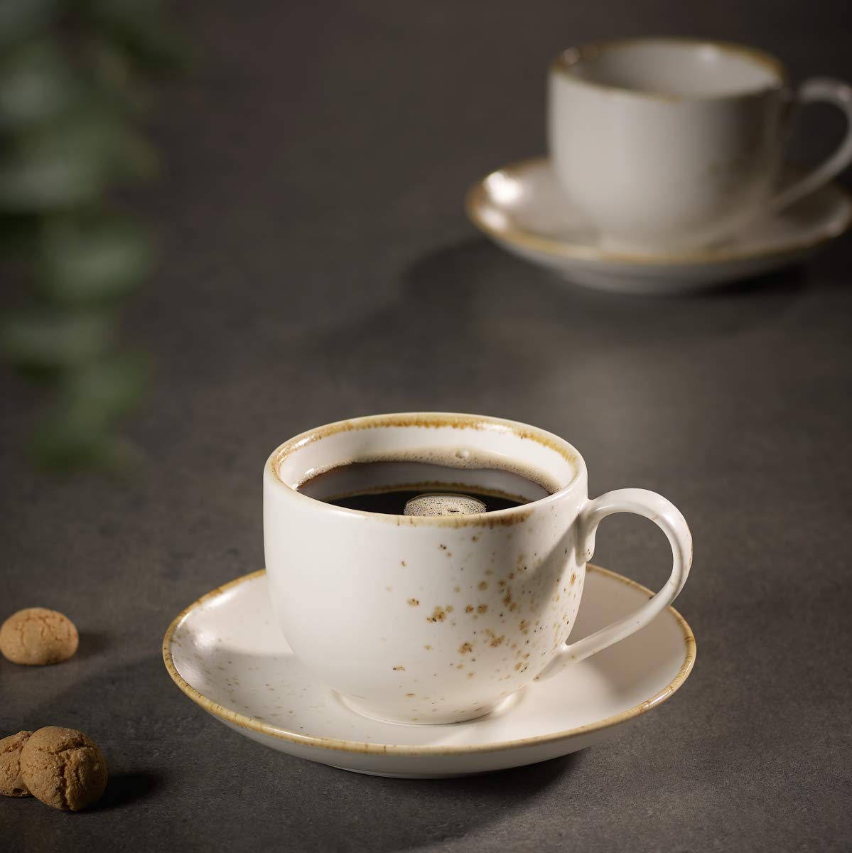 Villeroy & Boch Блюдце к чашке для кофе 17,5 см StoneWare White Vivo | https://grandposuda.com.ua