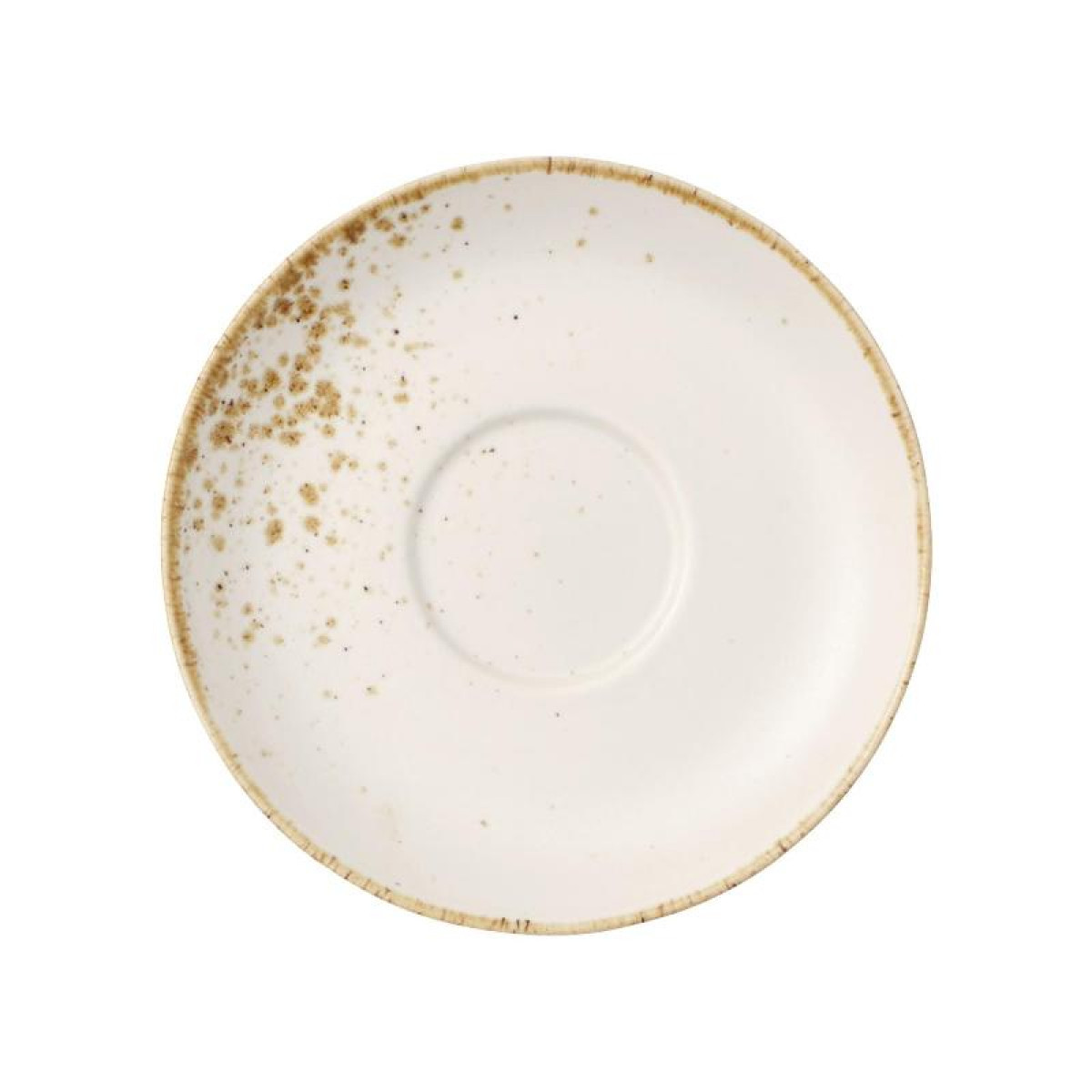 Villeroy & Boch Блюдце к чашке для кофе 17,5 см StoneWare White Vivo | https://grandposuda.com.ua