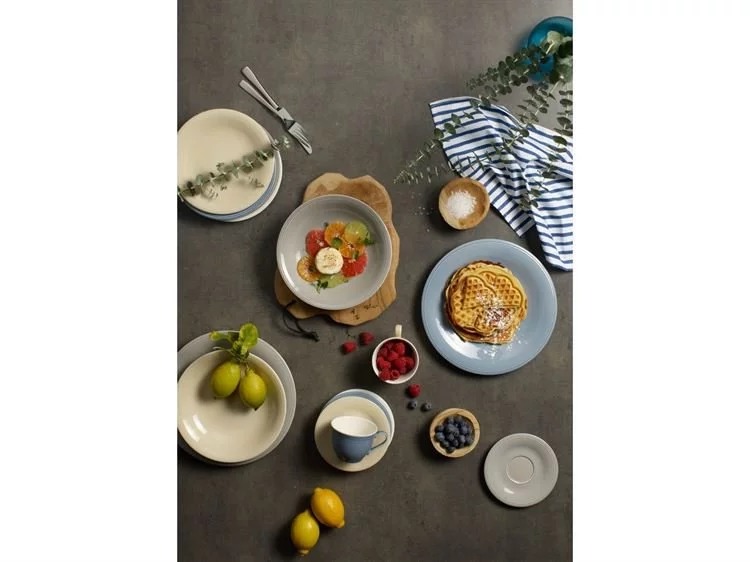 Villeroy & Boch Тарілка для сніданку 21,5 см, синя Color Loop | https://grandposuda.com.ua