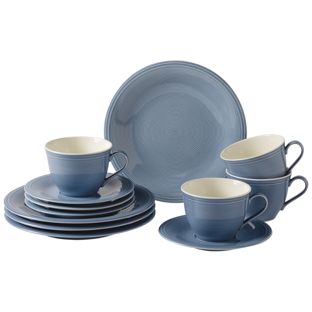 Villeroy & Boch Кофейный сервиз, 12 предметов, Color Loop Vivo | https://grandposuda.com.ua