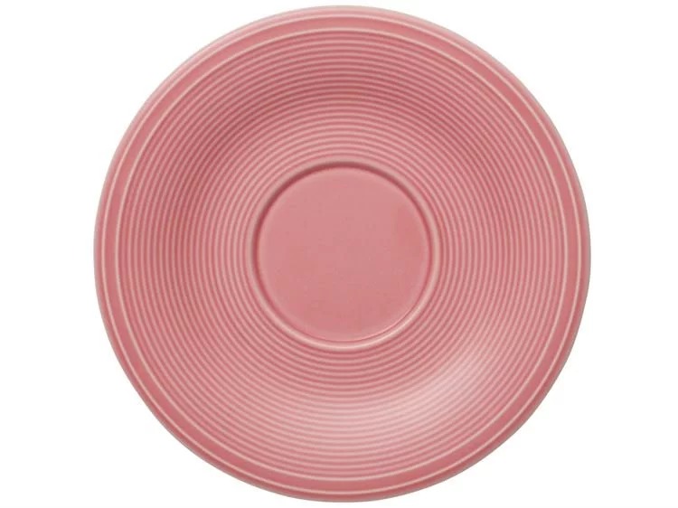 Villeroy & Boch Блюдце к чашке для кофе 15,5 см, розовое Color Loop | https://grandposuda.com.ua
