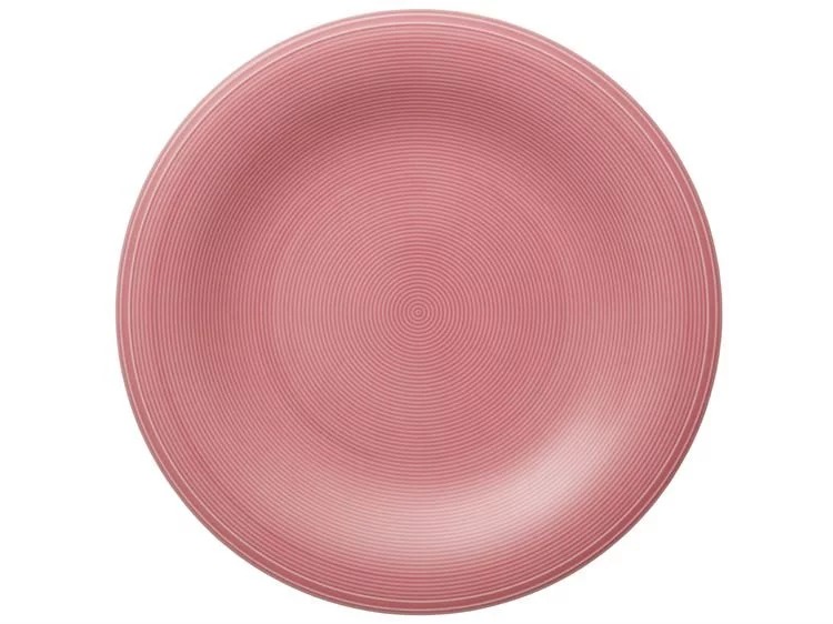 Villeroy & Boch Тарелка обеденная 28,5 см, розовая Color Loop | https://grandposuda.com.ua