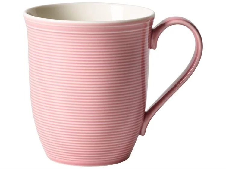 Villeroy & Boch Кружка с ручкой 350 мл, розовая Color Loop Villeroy & Boch Кружка с ручкой 350 мл, розовая Color Loop | https://grandposuda.com.ua