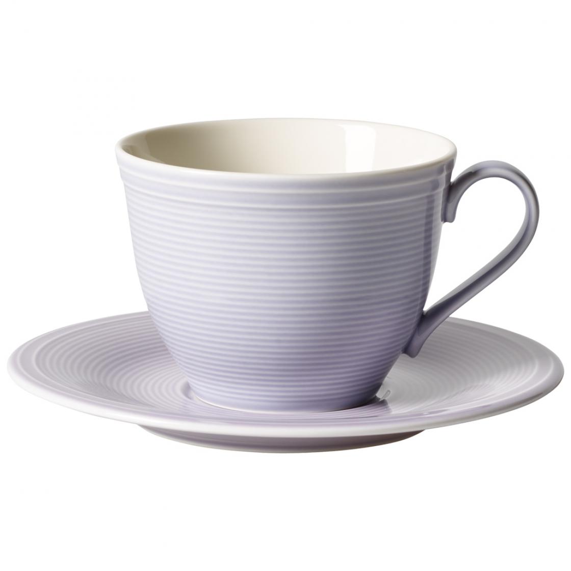 Villeroy & Boch Блюдце к чашке для кофе 15,5 см Blueblossom Color Loop | https://grandposuda.com.ua