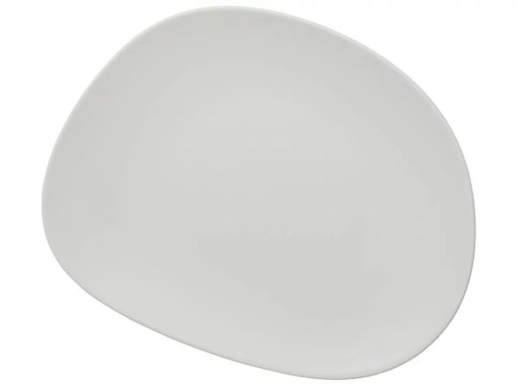 Villeroy & Boch Тарілка для сніданку 21 см, біла Organic | https://grandposuda.com.ua
