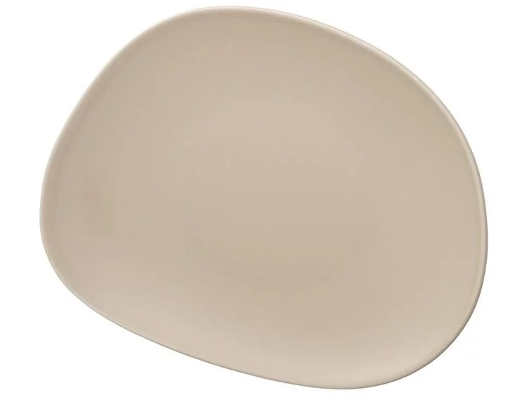 Villeroy & Boch Тарілка для сніданку 21 см, пісочна Organic | https://grandposuda.com.ua