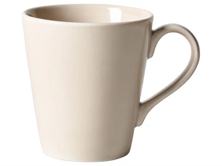 Villeroy & Boch Кружка с ручкой 350 мл, песочная Organic | https://grandposuda.com.ua