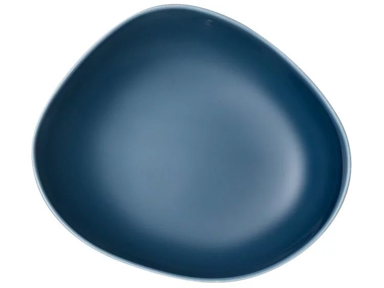 Villeroy & Boch Глубокая тарелка 20 см, синяя Organic | https://grandposuda.com.ua