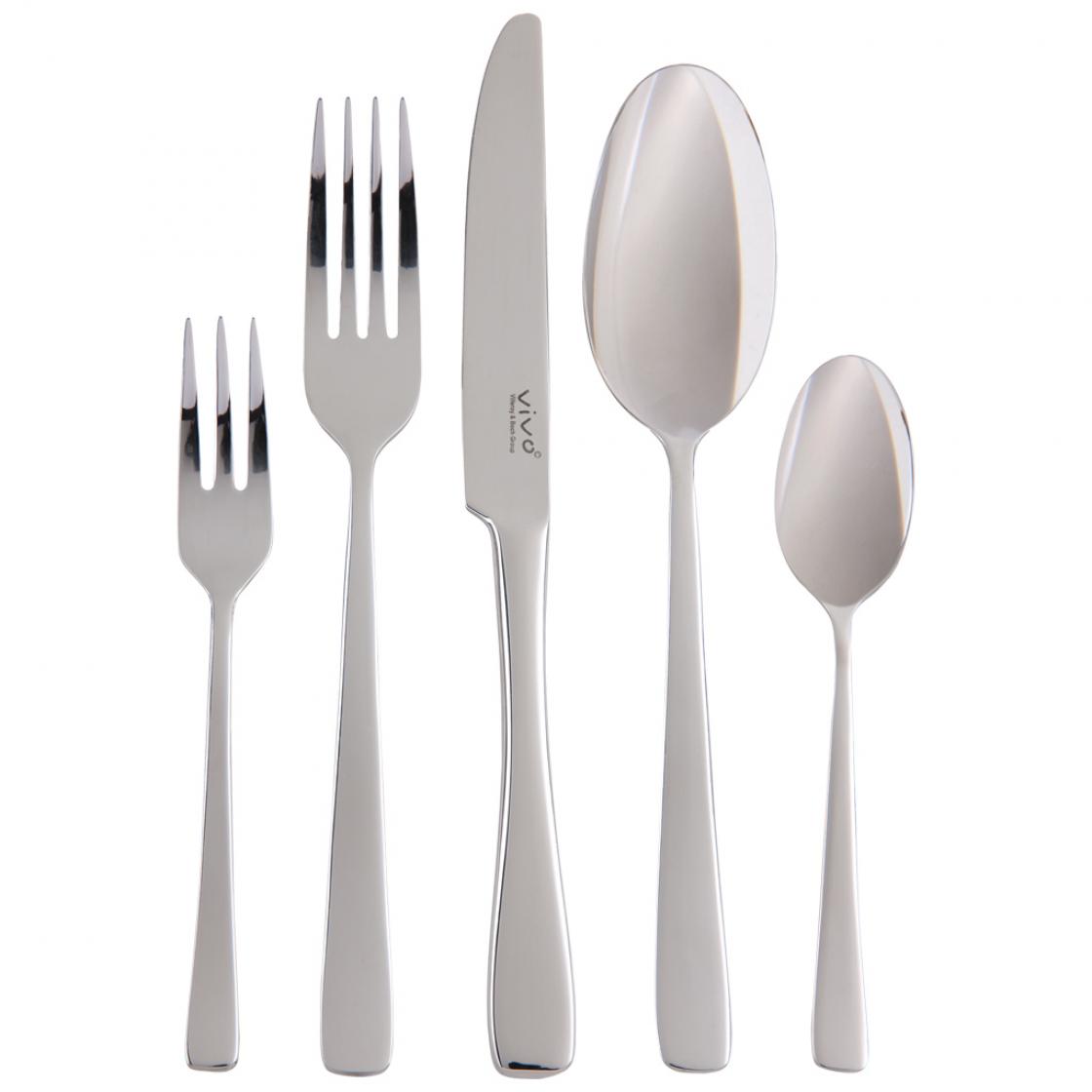 Villeroy & Boch Набор столовых приборов, 30 предметов, глянец Voice Basic Vivo | https://grandposuda.com.ua
