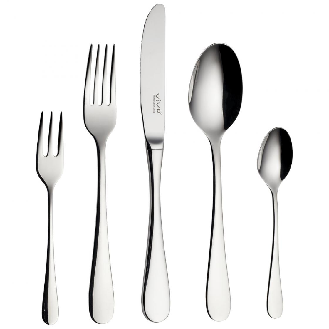 Villeroy & Boch Набір столових приборів, 30 предметів, глянець New Sweet Basic Vivo | https://grandposuda.com.ua