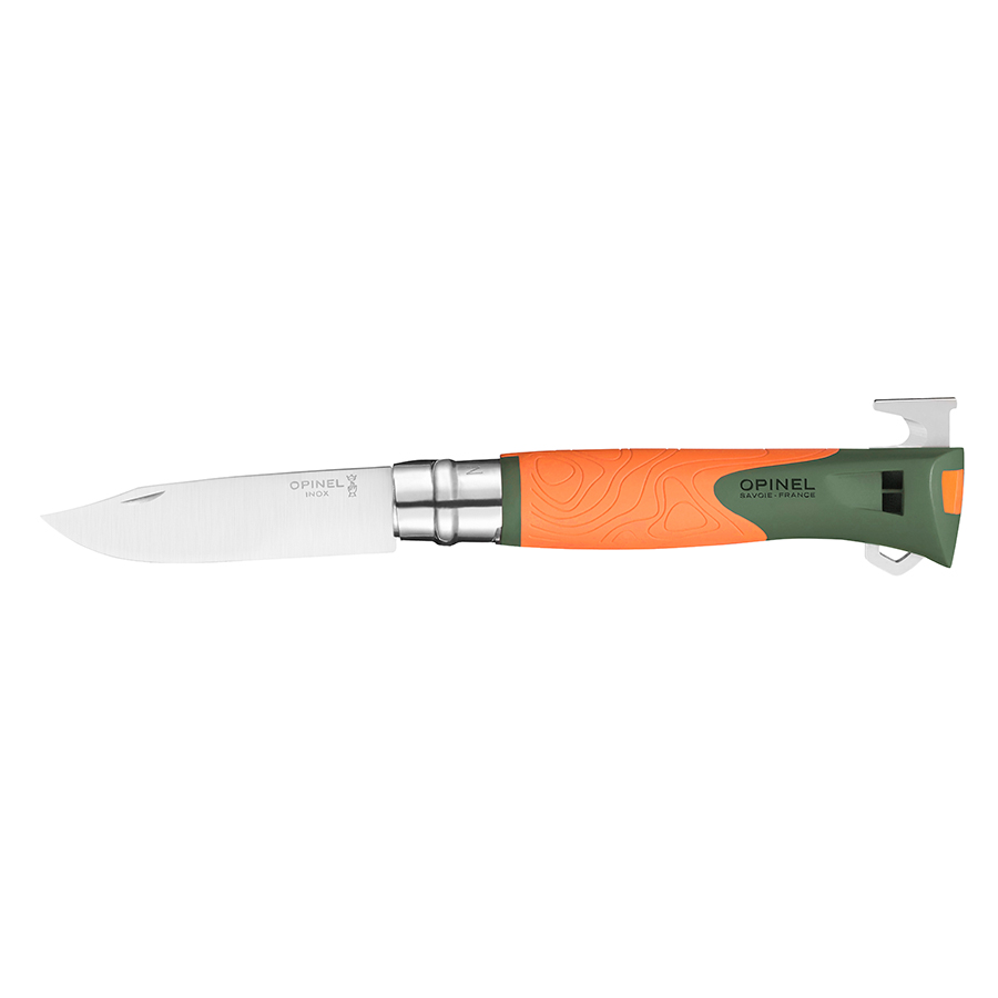 Opinel Нож складной 10 см оранжевый Explore | https://grandposuda.com.ua