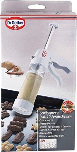 Dr. Oetker Кондитерский пресс Back - Helfer с насадками - дисками для печенья | https://grandposuda.com.ua