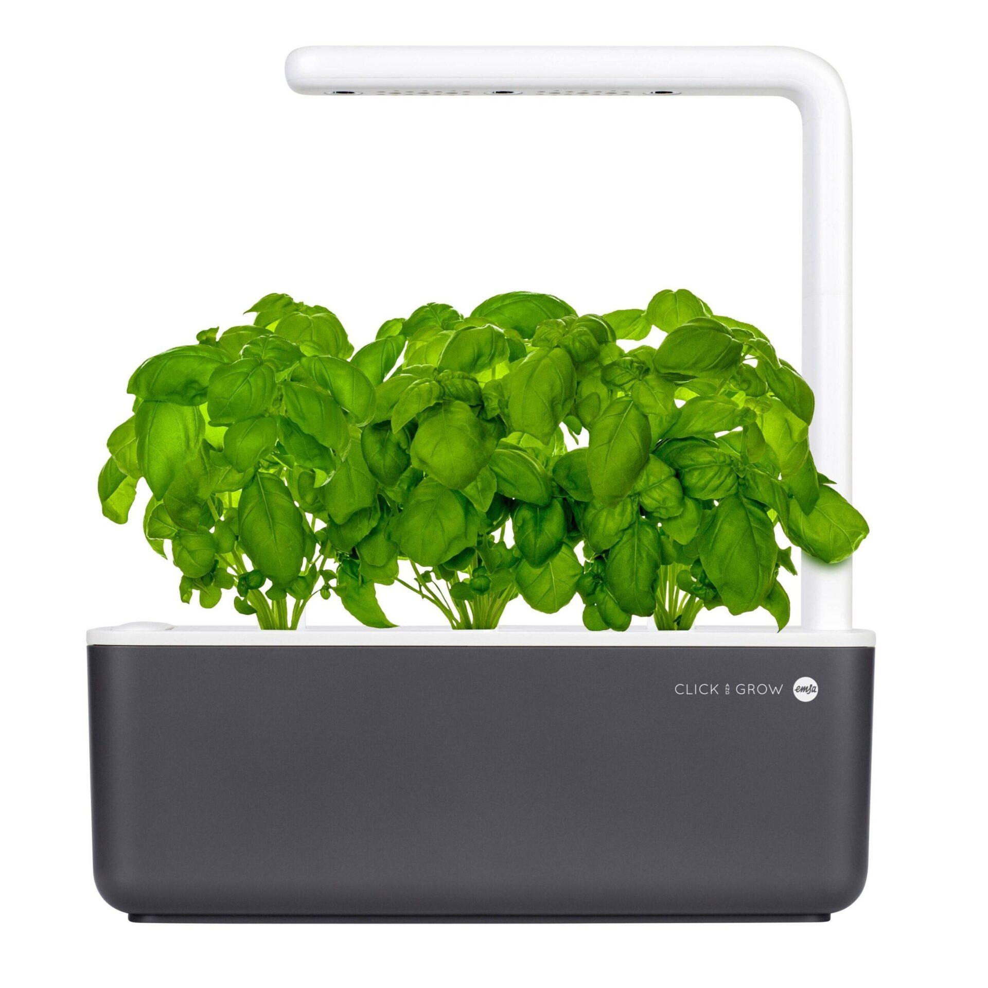 Горшок для растений 30х12х21 см серый Click & Grow Emsa | https://grandposuda.com.ua