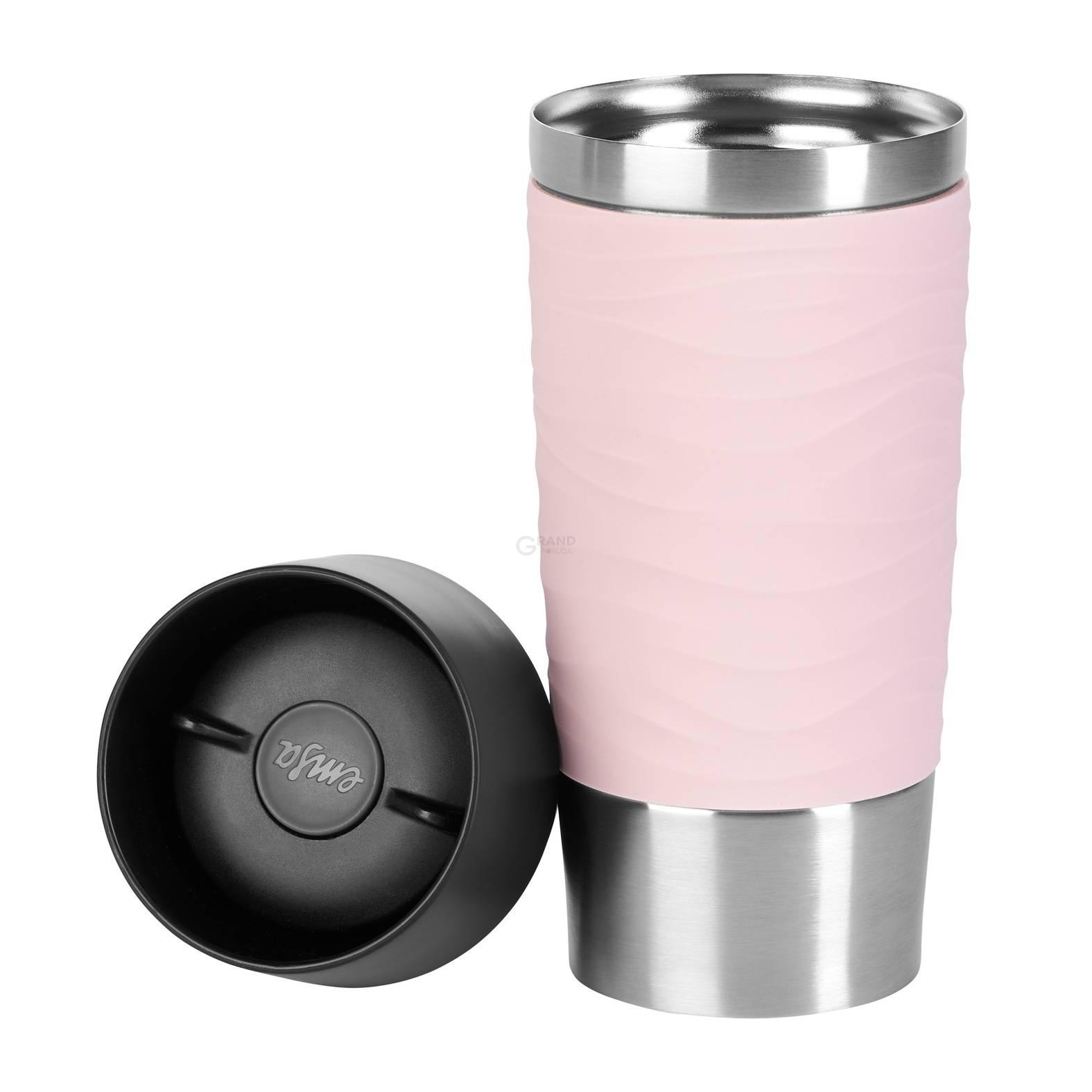 Термокружка 0,36 л, рожева Travel Mug Emsa | https://grandposuda.com.ua