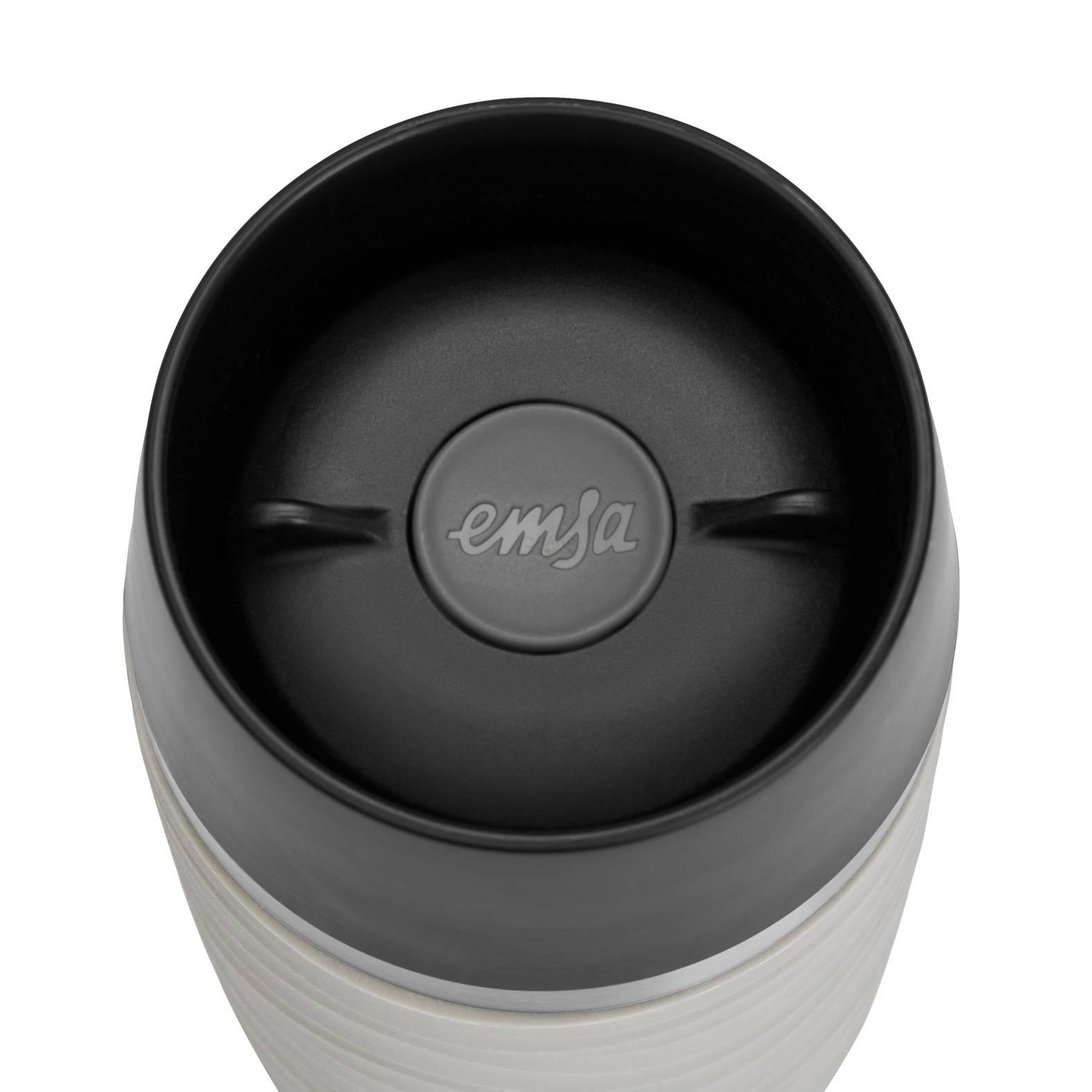 Термокружка 0,36 л, серая Travel Mug Emsa | https://grandposuda.com.ua