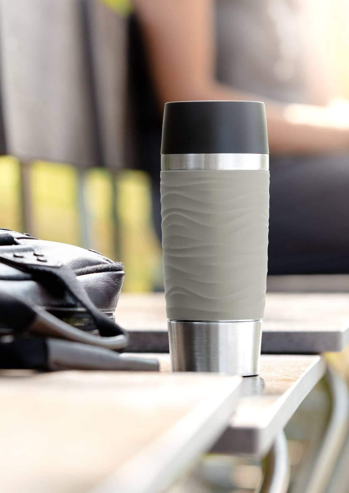 Термокружка 0,36 л, серая Travel Mug Emsa | https://grandposuda.com.ua