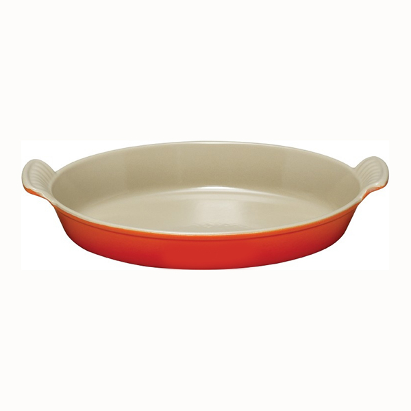 Le Creuset Блюдо овальне для запікання 20 см, помаранчеве | https://grandposuda.com.ua