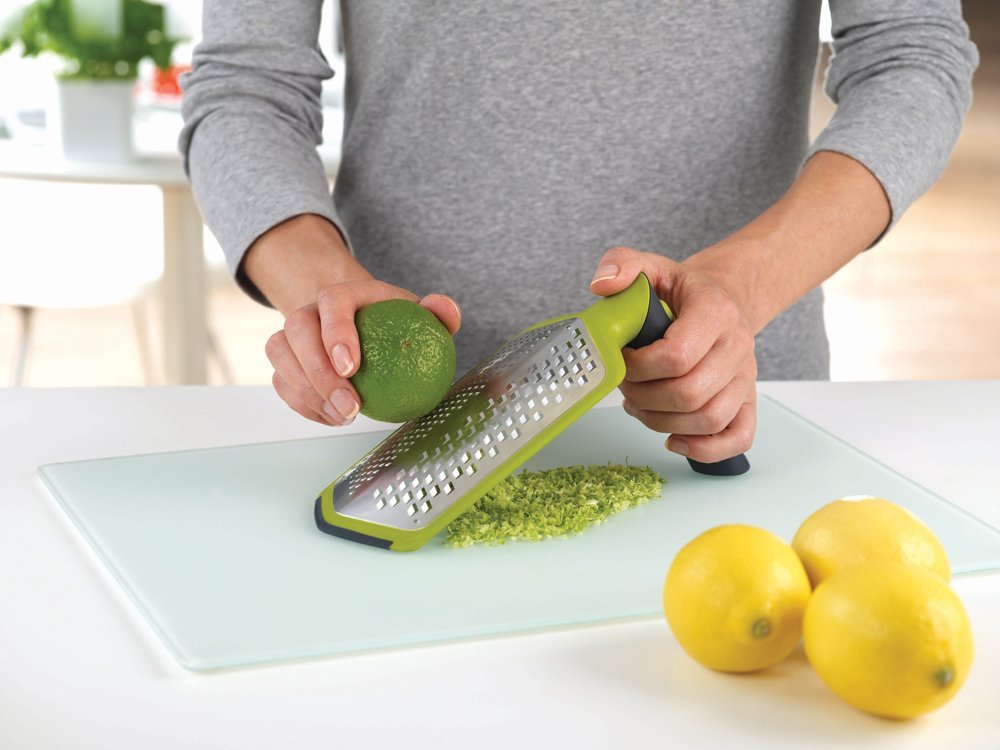 Joseph Joseph Терка середня сіро-зелена Twist Grater | https://grandposuda.com.ua