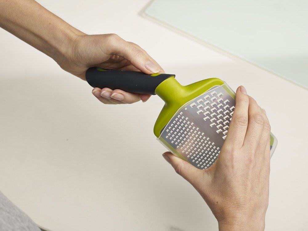Joseph Joseph Терка середня сіро-зелена Twist Grater | https://grandposuda.com.ua