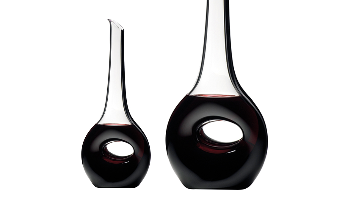 Riedel Декантер Black Tie Occhio Nero 1,21 л, хрусталь | https://grandposuda.com.ua