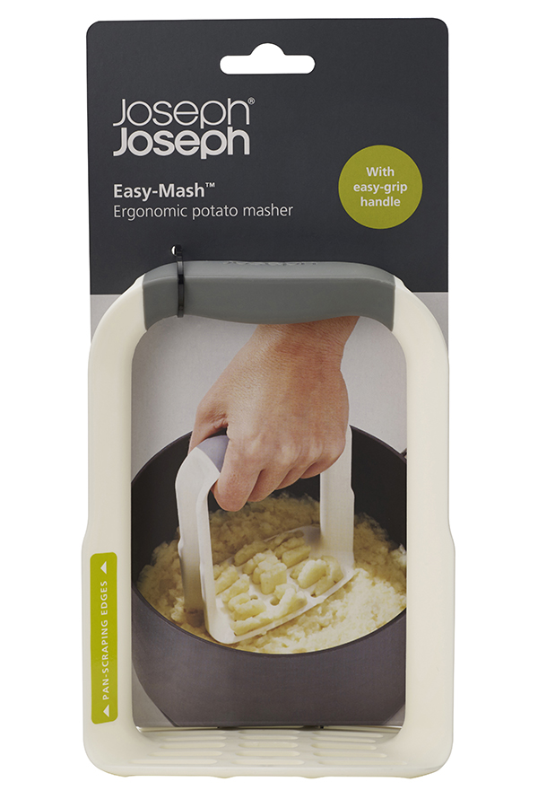 Joseph Joseph Толкушка, 7 х 16 х 11,9 см, біла Easy-Mash | https://grandposuda.com.ua