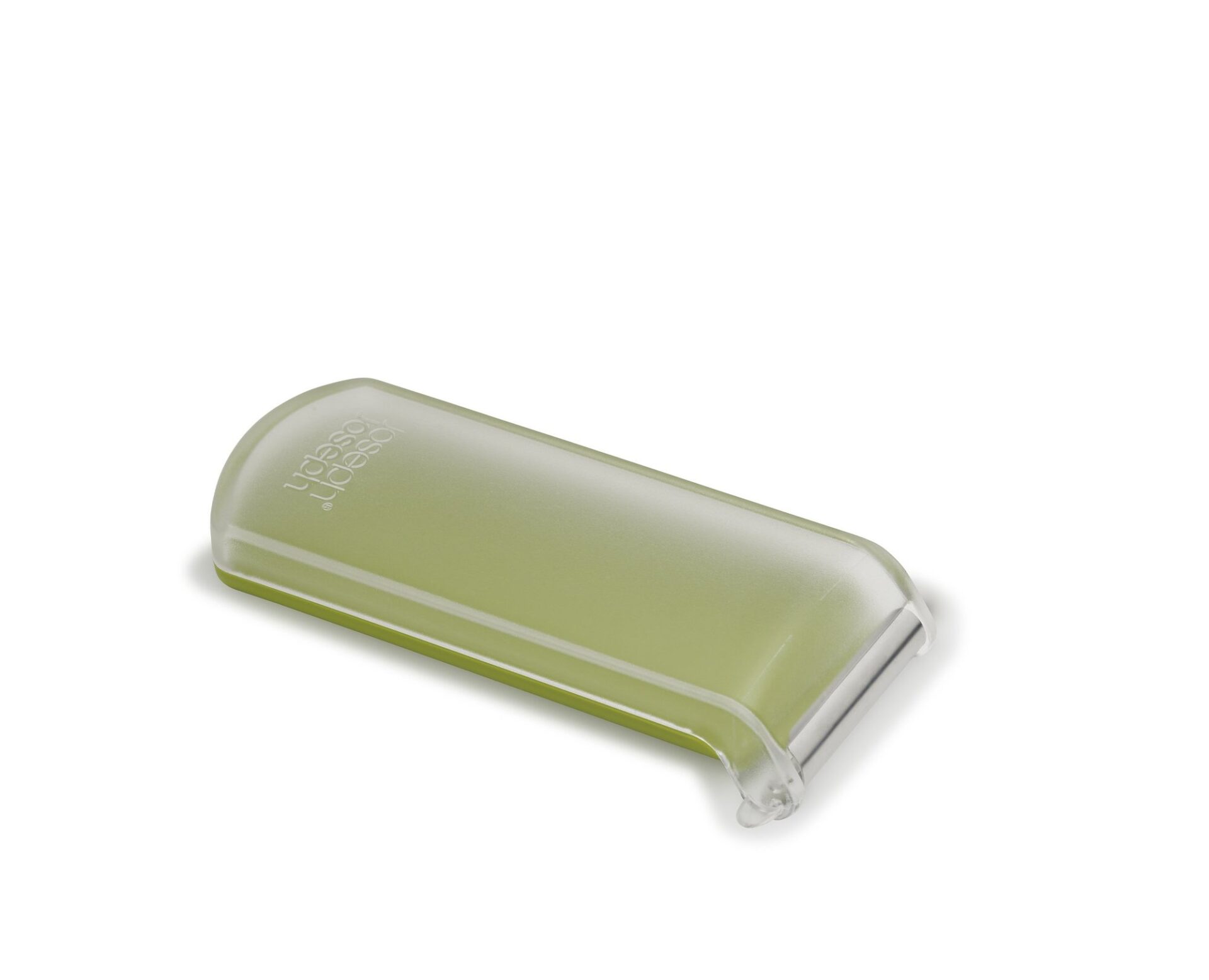 Овочечистка з відсіком для очисток Зелена PeelStore | https://grandposuda.com.ua