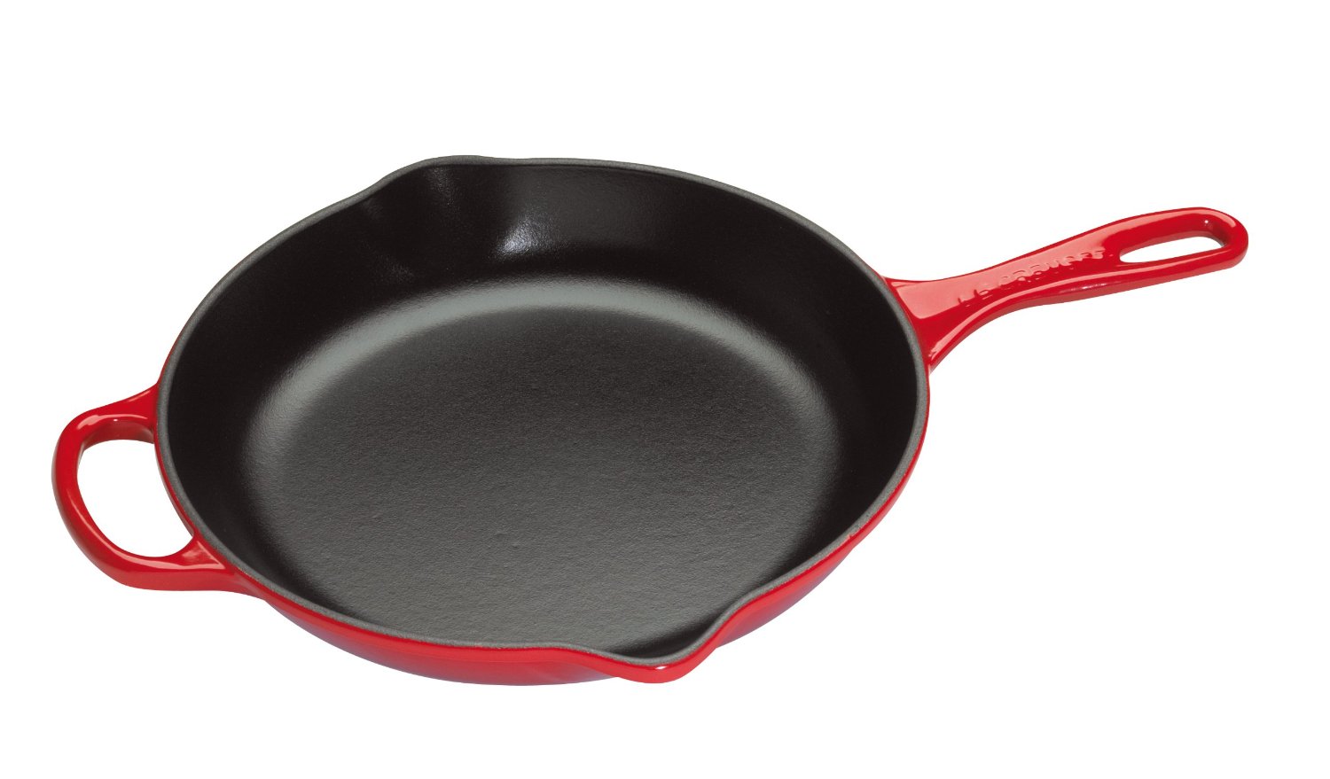 Le Creuset Сковорода чугунная 20 см, вишневый | https://grandposuda.com.ua